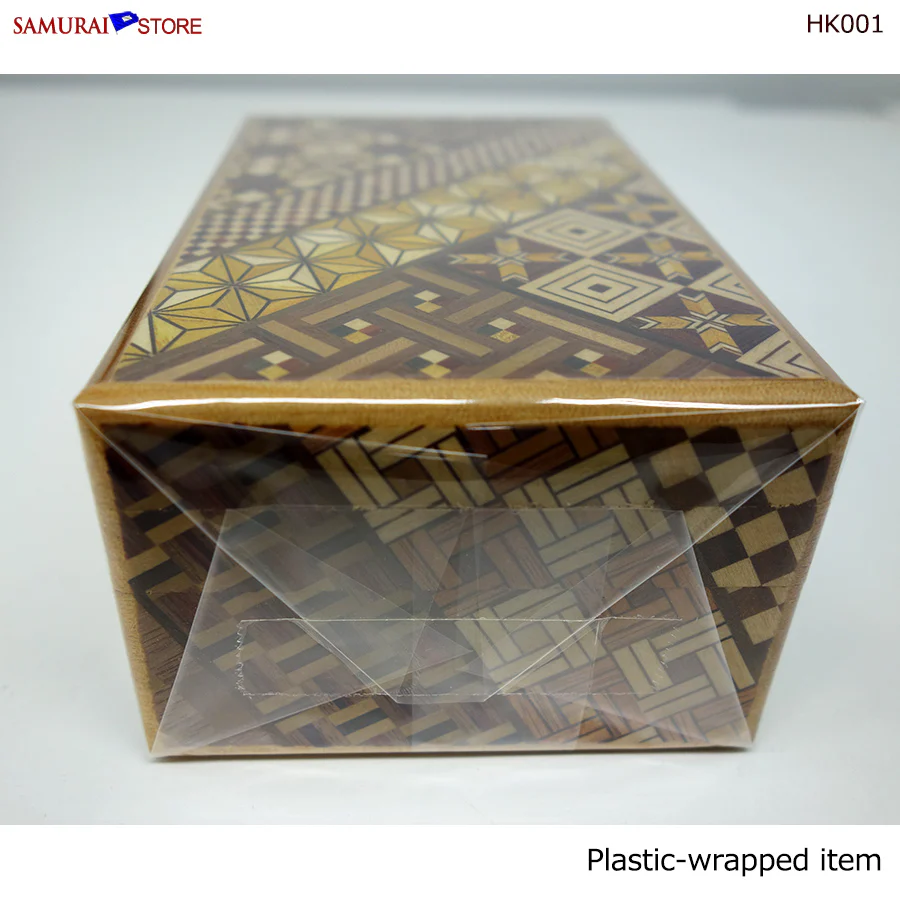 Yosegi Craft Puzzle Box 21 Steps L (HK001) - Image 5