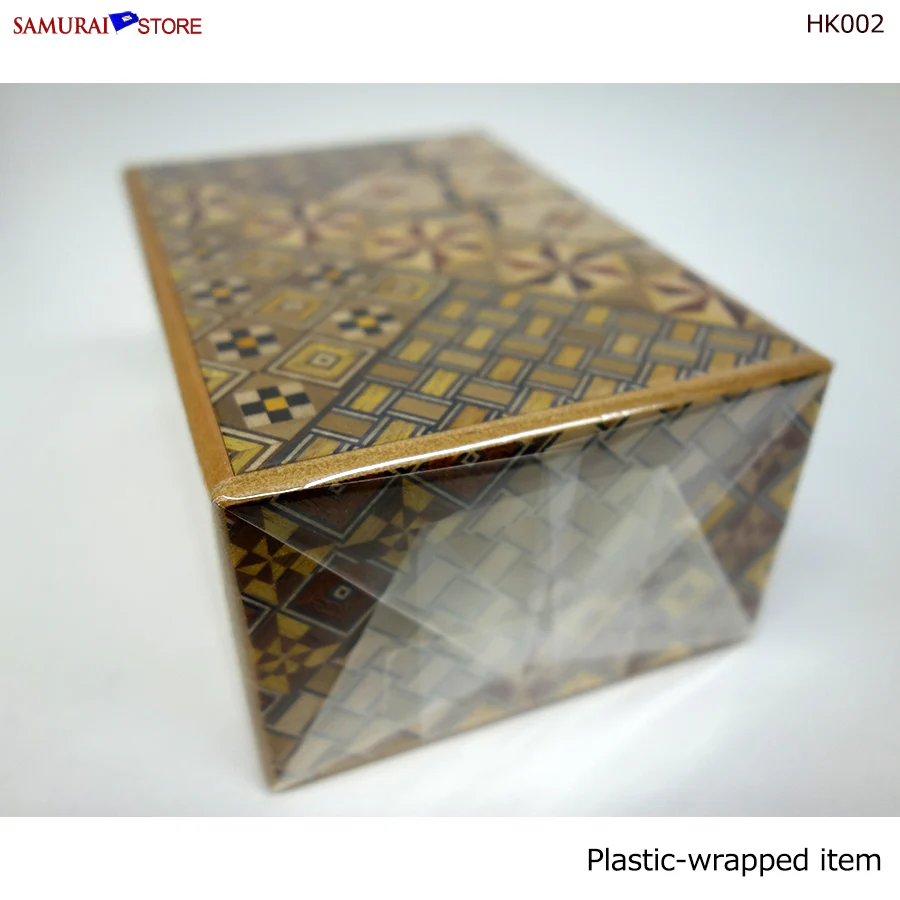 Yosegi Craft Puzzle Box 21 Steps (HK002) - Image 3
