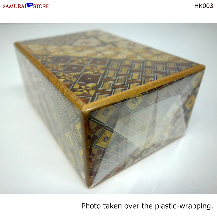 Yosegi Craft Puzzle Box 14 Steps (HK003) - Image 5