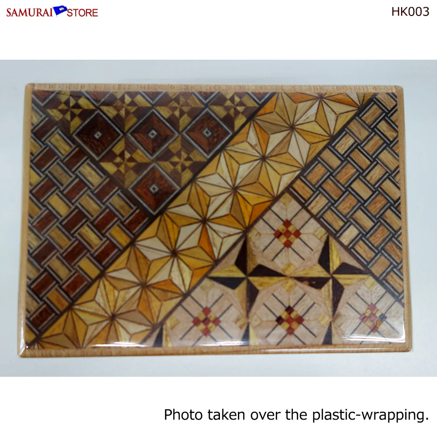 Yosegi Craft Puzzle Box 14 Steps (HK003) - Image 7