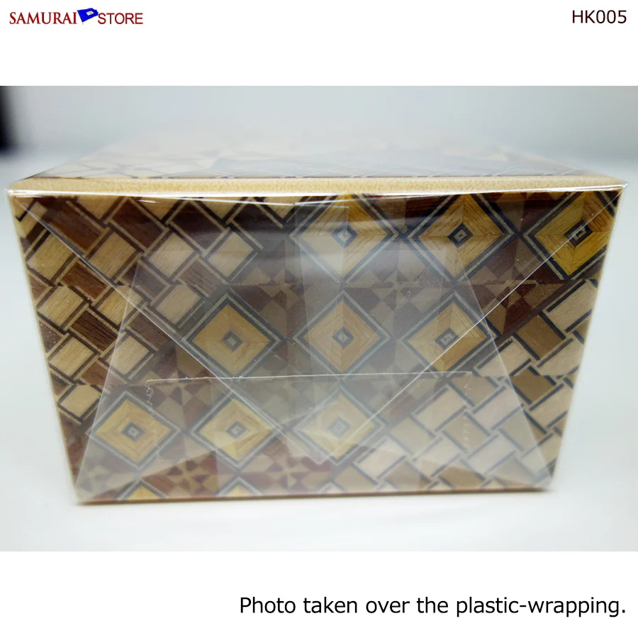 Yosegi Craft Puzzle Box 10 Steps (HK005) - Image 4