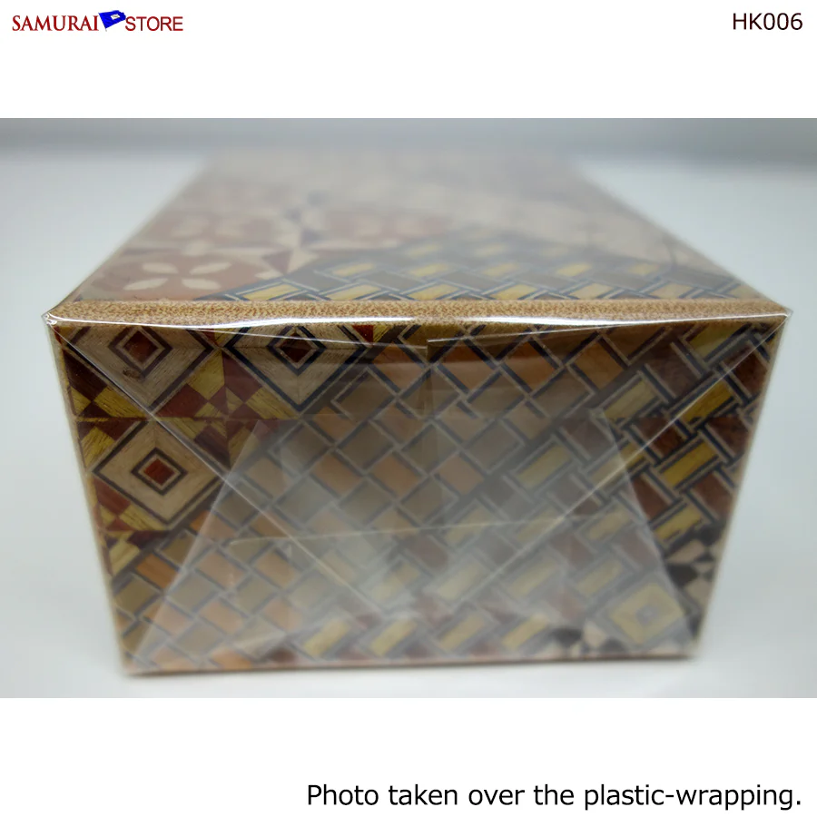 Yosegi Craft Puzzle Box 7 Steps (HK006) - Image 6