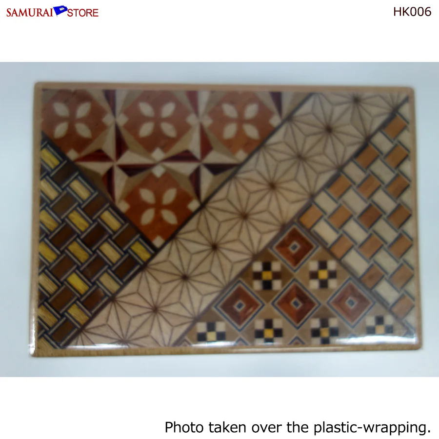 Yosegi Craft Puzzle Box 7 Steps (HK006) - Image 7